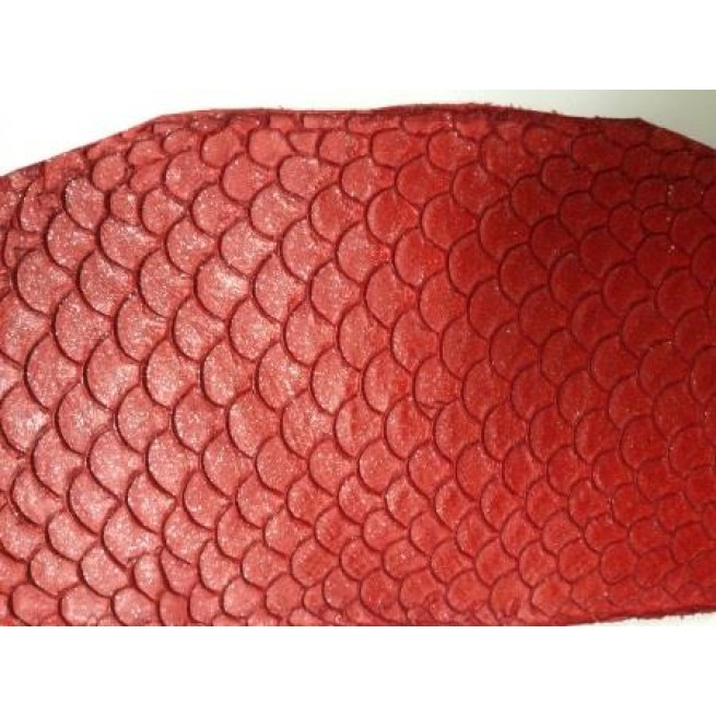 Шкіра риби натуральна Луска круп різнобарв'я